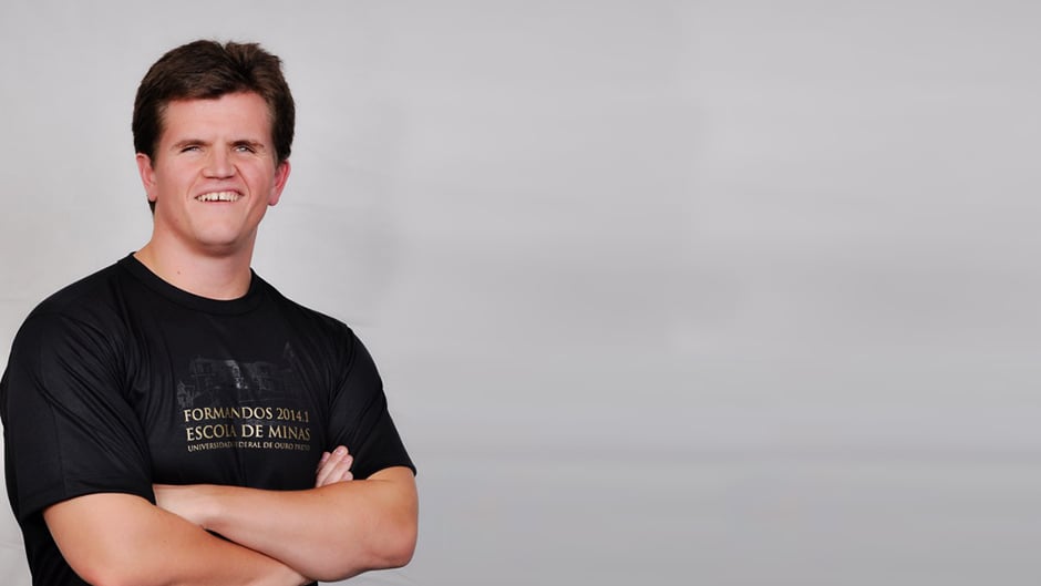 Capa da matéria Deficiente visual, Felipe Rigoni conta como foi de presidente de empresa júnior a coach
