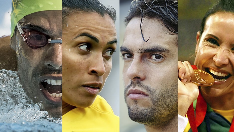 Capa da matéria O lado da carreira esportiva que ninguém vê, segundo ídolos