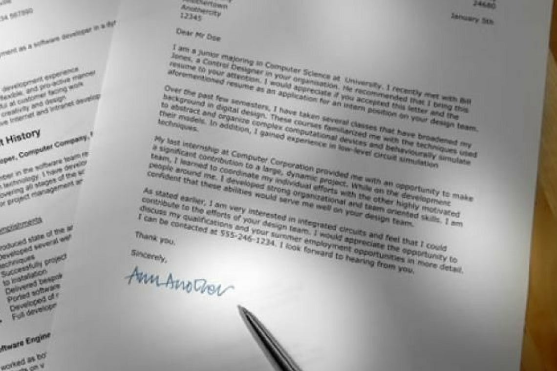 Capa da matéria Como escrever uma carta de apresentação para conseguir um emprego