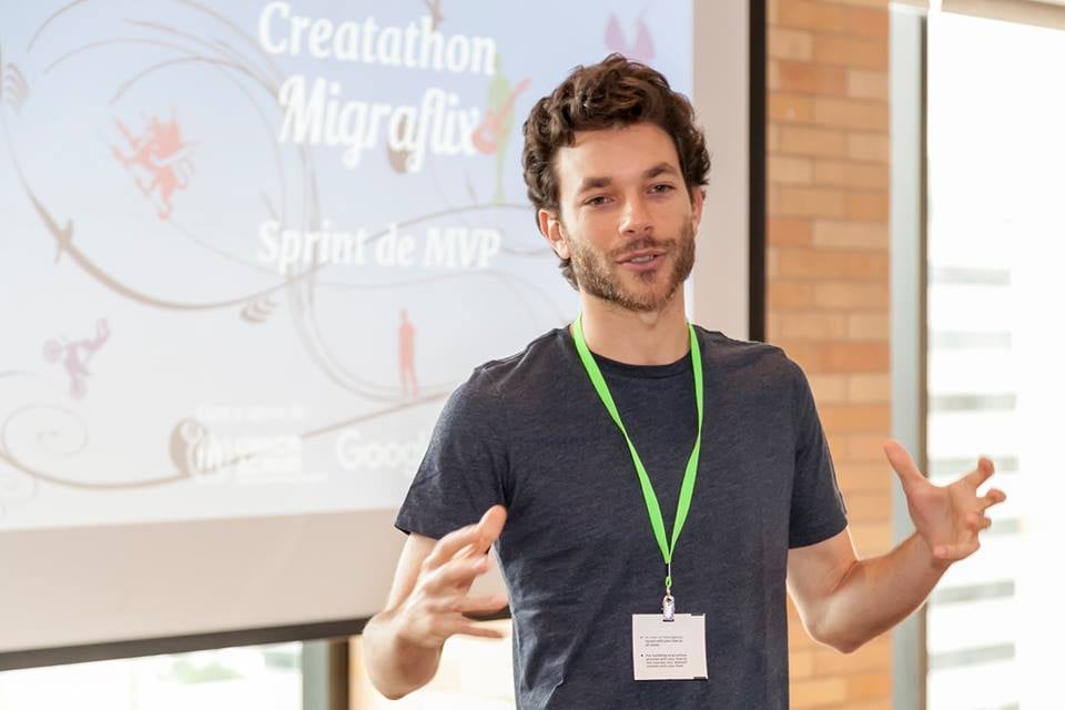 Capa da matéria Ele criou uma startup para ajudar a integrar refugiados no Brasil