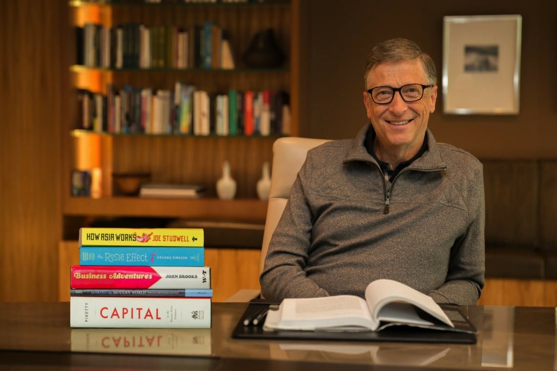 Capa da matéria O novo livro preferido de Bill Gates