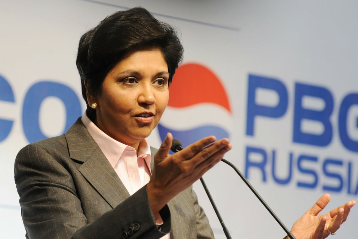 Capa da matéria 3 lições sobre legado da CEO da PepsiCo, Indra Nooyi