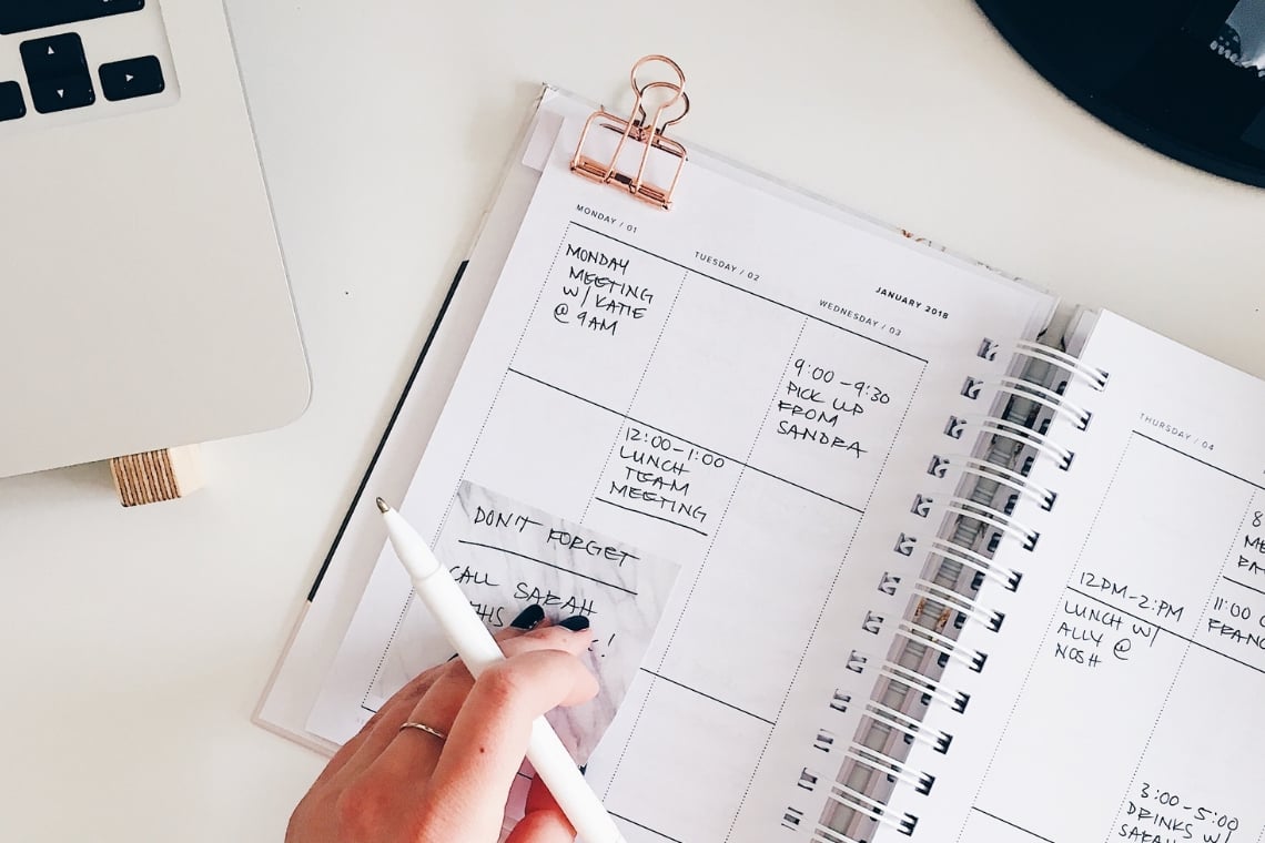 Capa da matéria Baixe e preencha um Planner Mensal para ser mais produtivo!