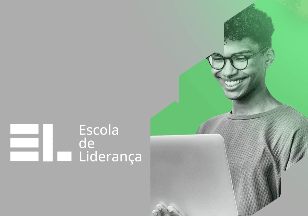 Capa da matéria Edtech da Fundação Estudar, Escola de Liderança reúne mais de 50 horas de conteúdo sobre carreira
