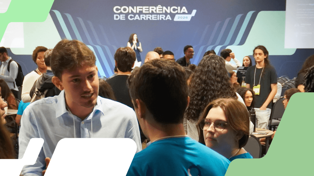 Capa da matéria Conferência de Carreira 2026 de agosto está com inscrições abertas para universitários e recém-formados