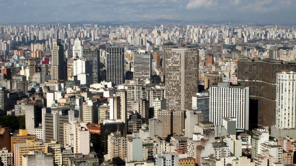 vista panorâmica da cidade de São Paulo