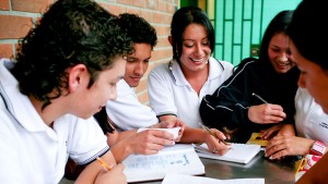 Students from , Colombia. Photo: © Charlotte Kesl / World Bank