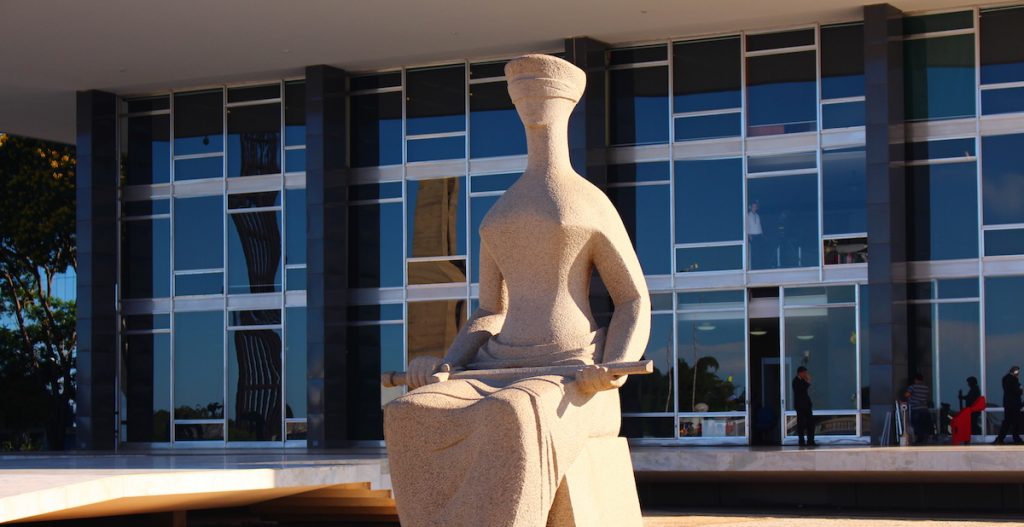 Estátua da Justiça em Brasília