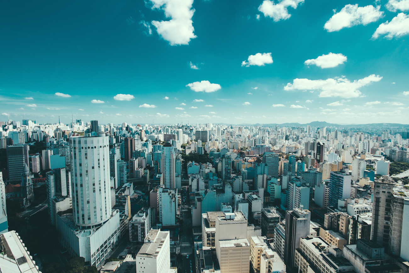 Vista panorâmica da cidade de São Paulo