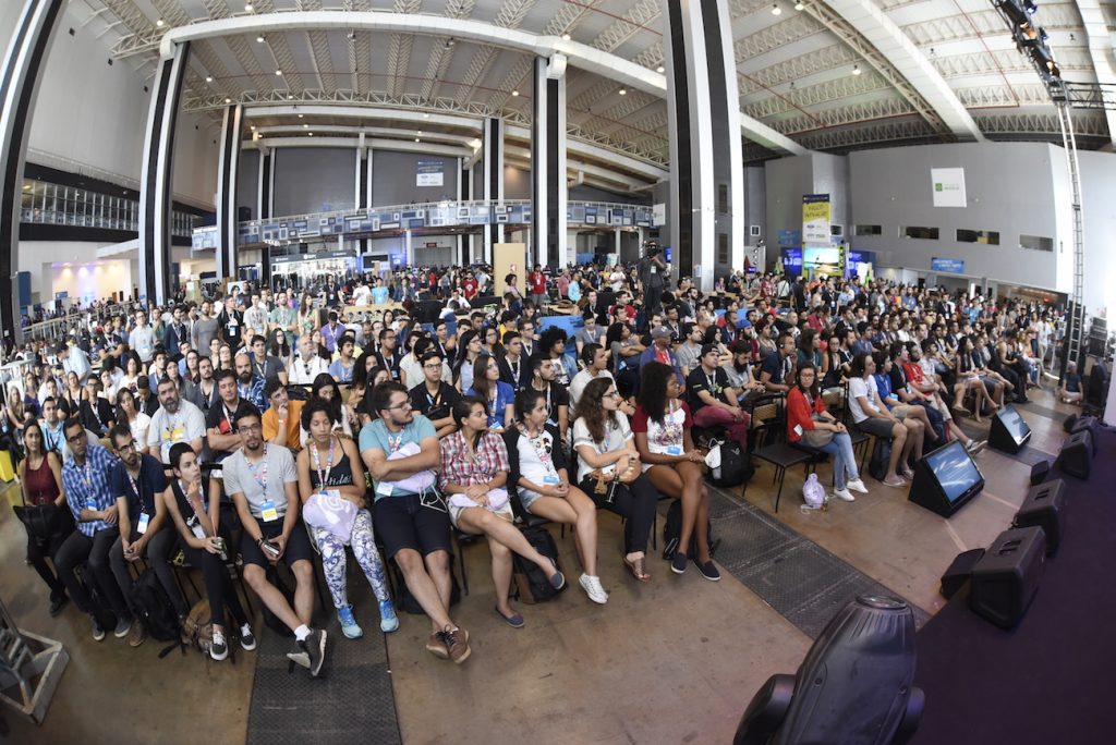 Público na Campus Party Brasília