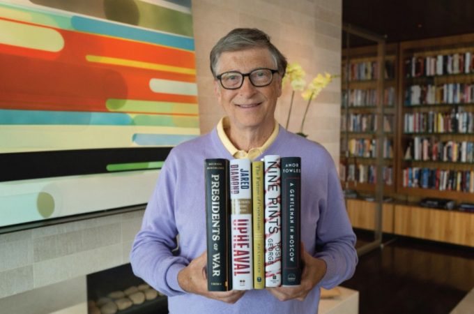 5 livros que Bill Gates recomenda em 2019