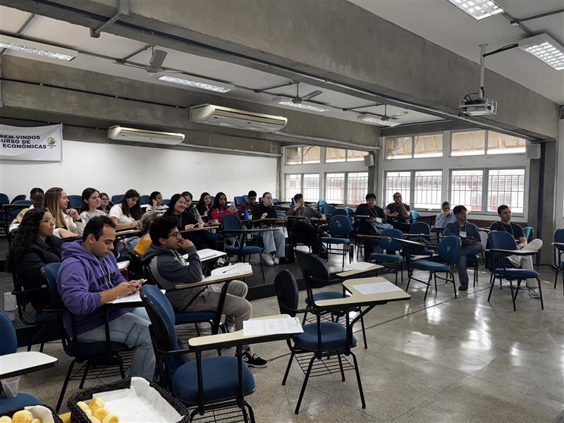 Sala de aula da Universidade Estadual de Londrina, no Paraná
