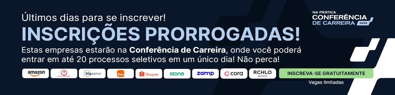 Confira as cerca de 20 empresas presentes na Conferência de Carreira do Na Prática