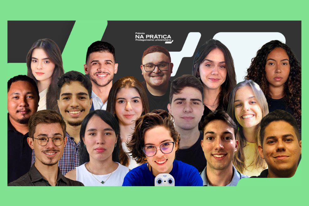 Imagem referente à notícia: Prêmio Na Prática divulga nomes dos 15 universitários finalistas. Saiba quem são